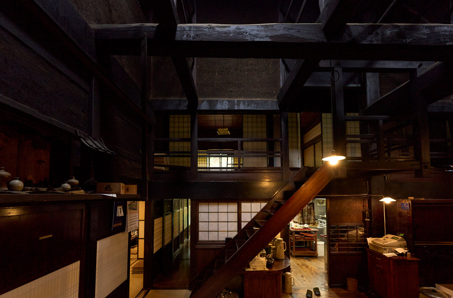 Old restaurant in  Naraijuku