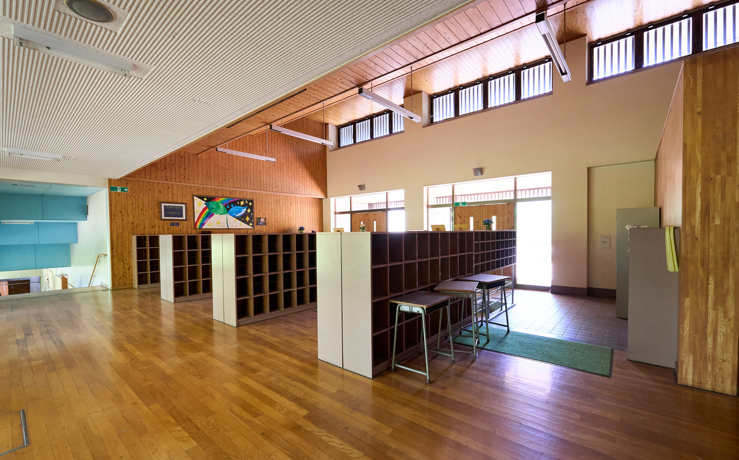 Abandoned junior high school in Shiojiri City, Nagano