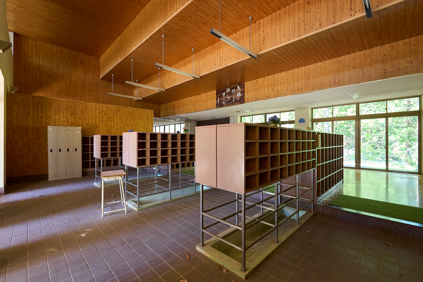 Abandoned junior high school in Shiojiri City, Nagano