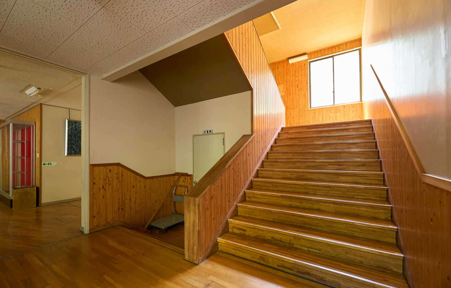 Abandoned junior high school in Shiojiri City, Nagano