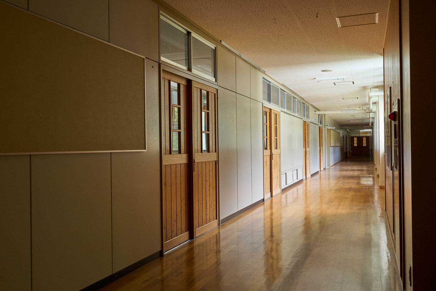 Abandoned junior high school in Shiojiri City, Nagano