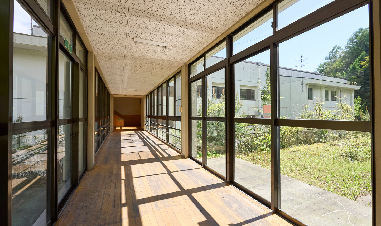 Abandoned junior high school in Shiojiri City, Nagano