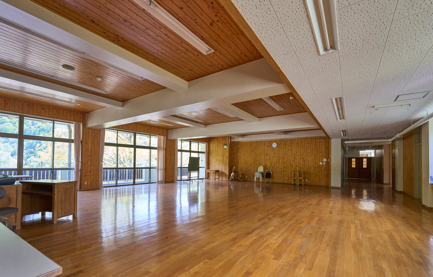 Abandoned junior high school in Shiojiri City, Nagano