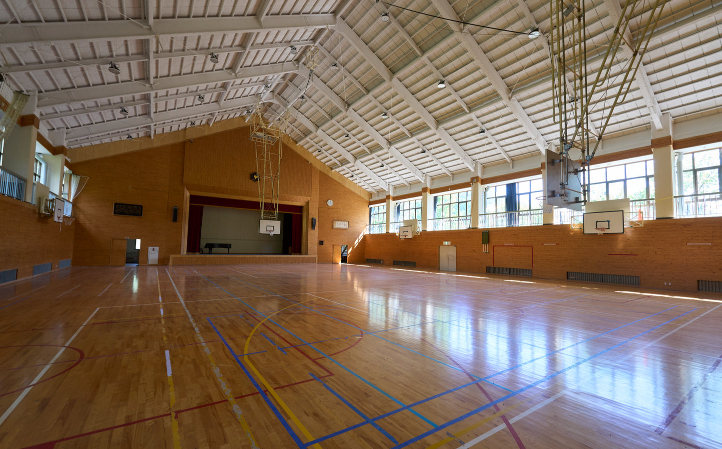 Abandoned junior high school in Shiojiri City, Nagano