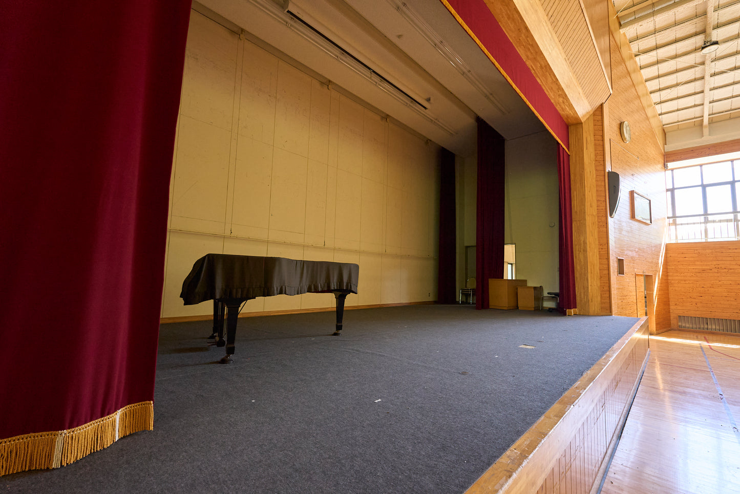 Abandoned junior high school in Shiojiri City, Nagano