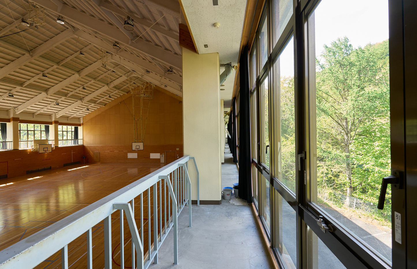 Abandoned junior high school in Shiojiri City, Nagano