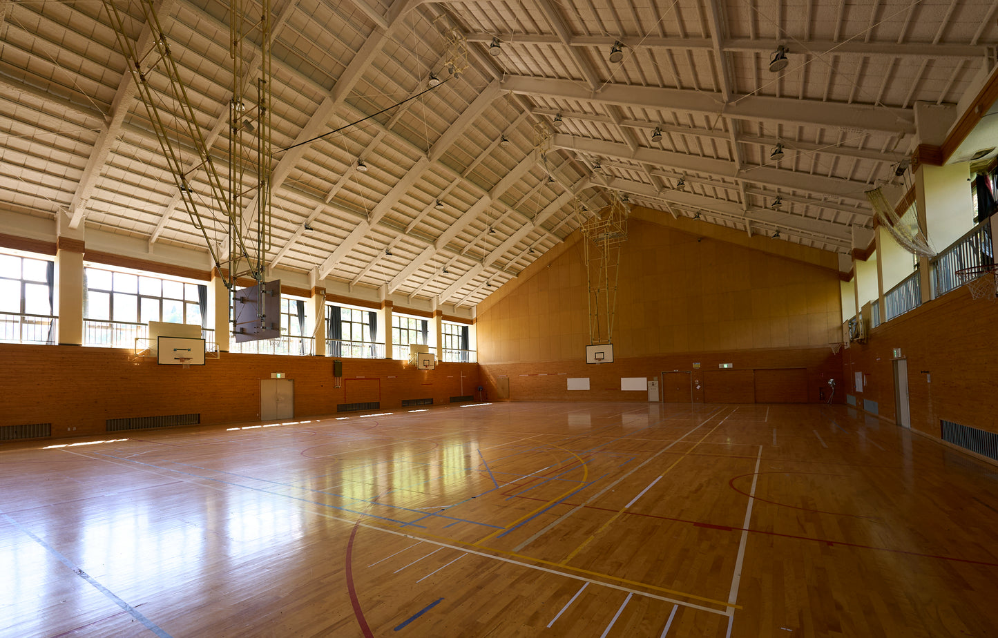 Abandoned junior high school in Shiojiri City, Nagano