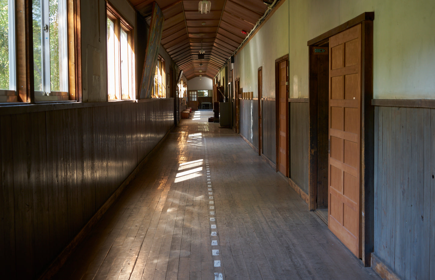 長野県木曽町の廃小学校