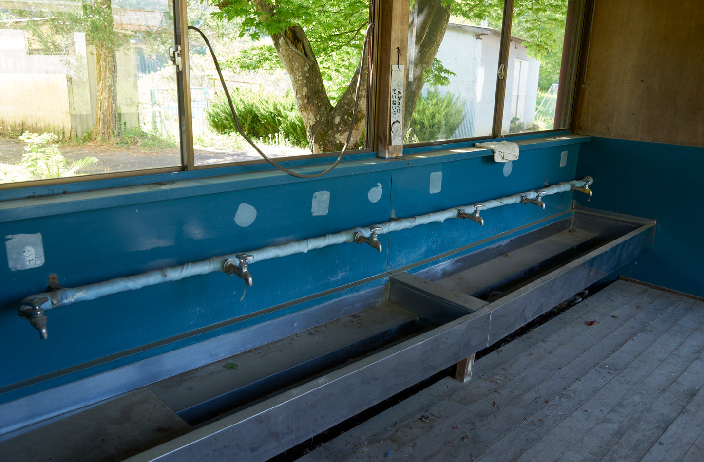 Abandoned elementary school in Kiso-machi, Nagano 