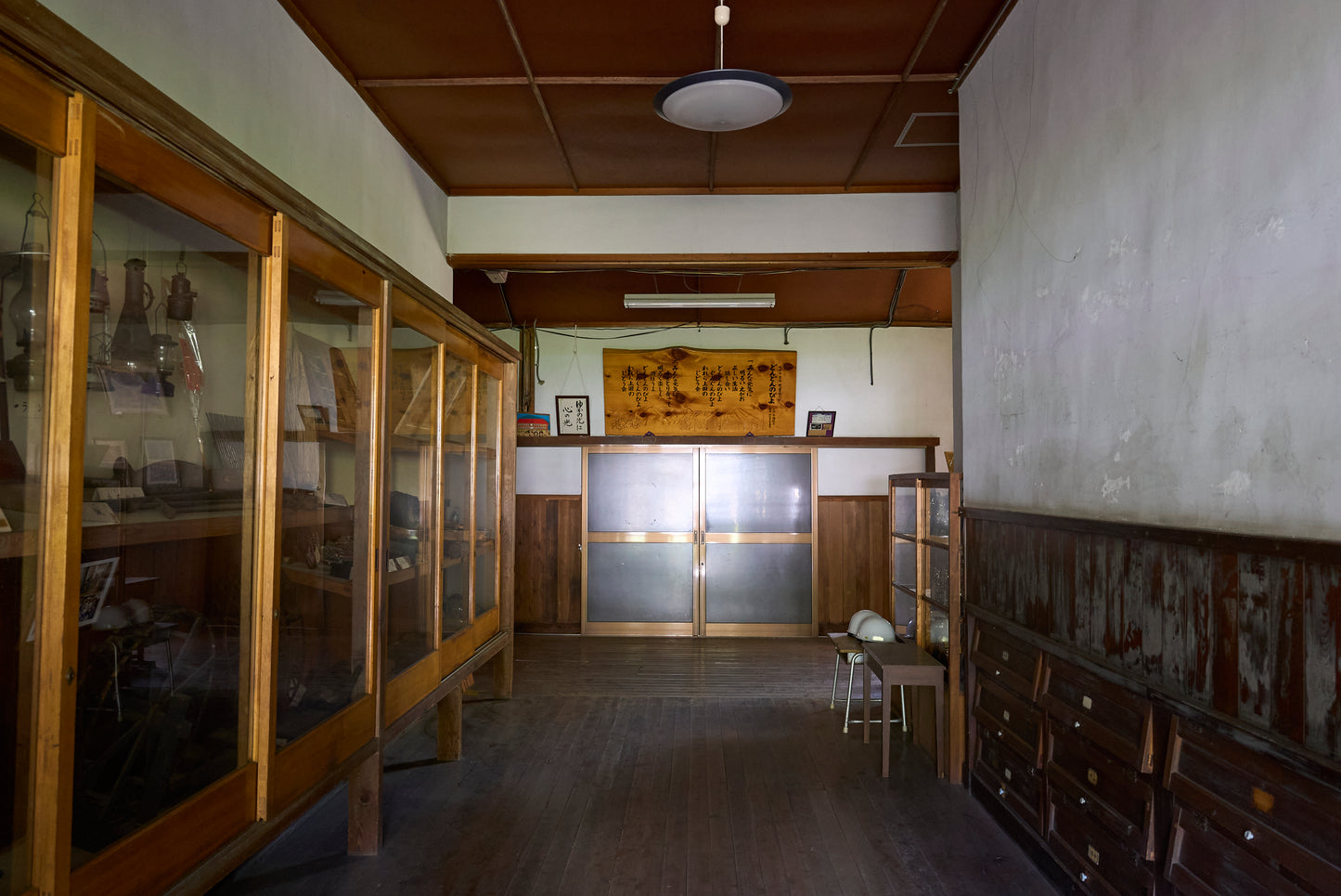 Abandoned elementary school in Kiso-machi, Nagano 