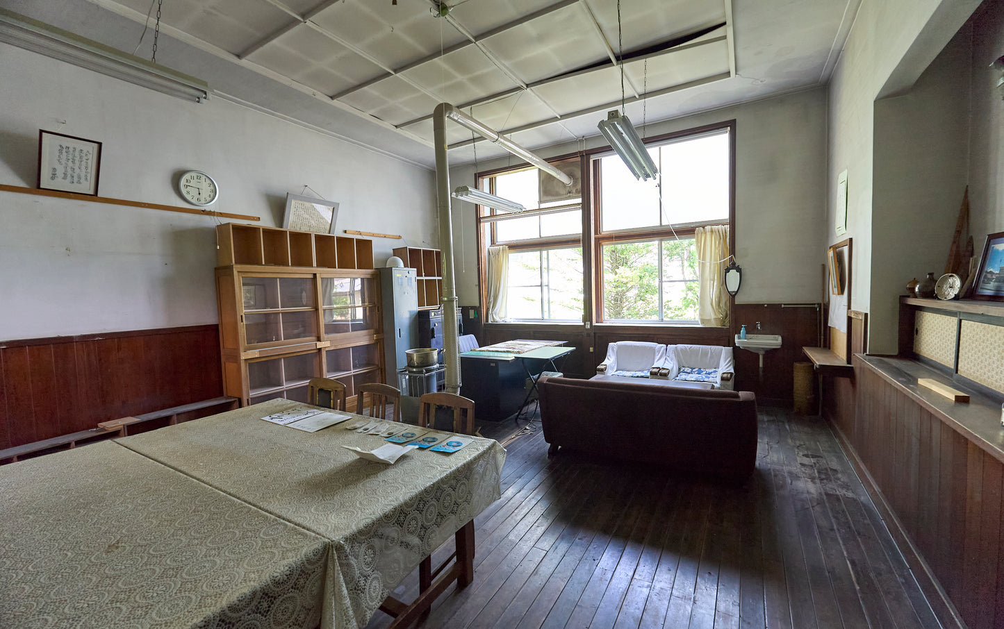 Abandoned elementary school in Kiso-machi, Nagano 