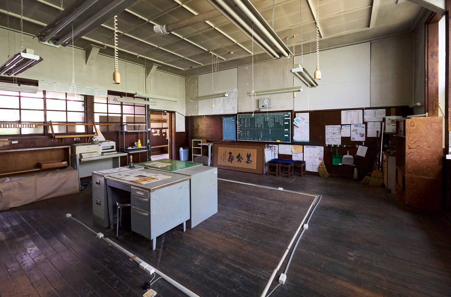 Abandoned elementary school in Kiso-machi, Nagano 