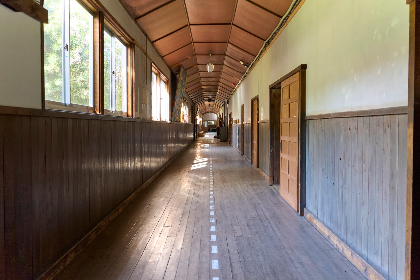 長野県木曽町の廃小学校