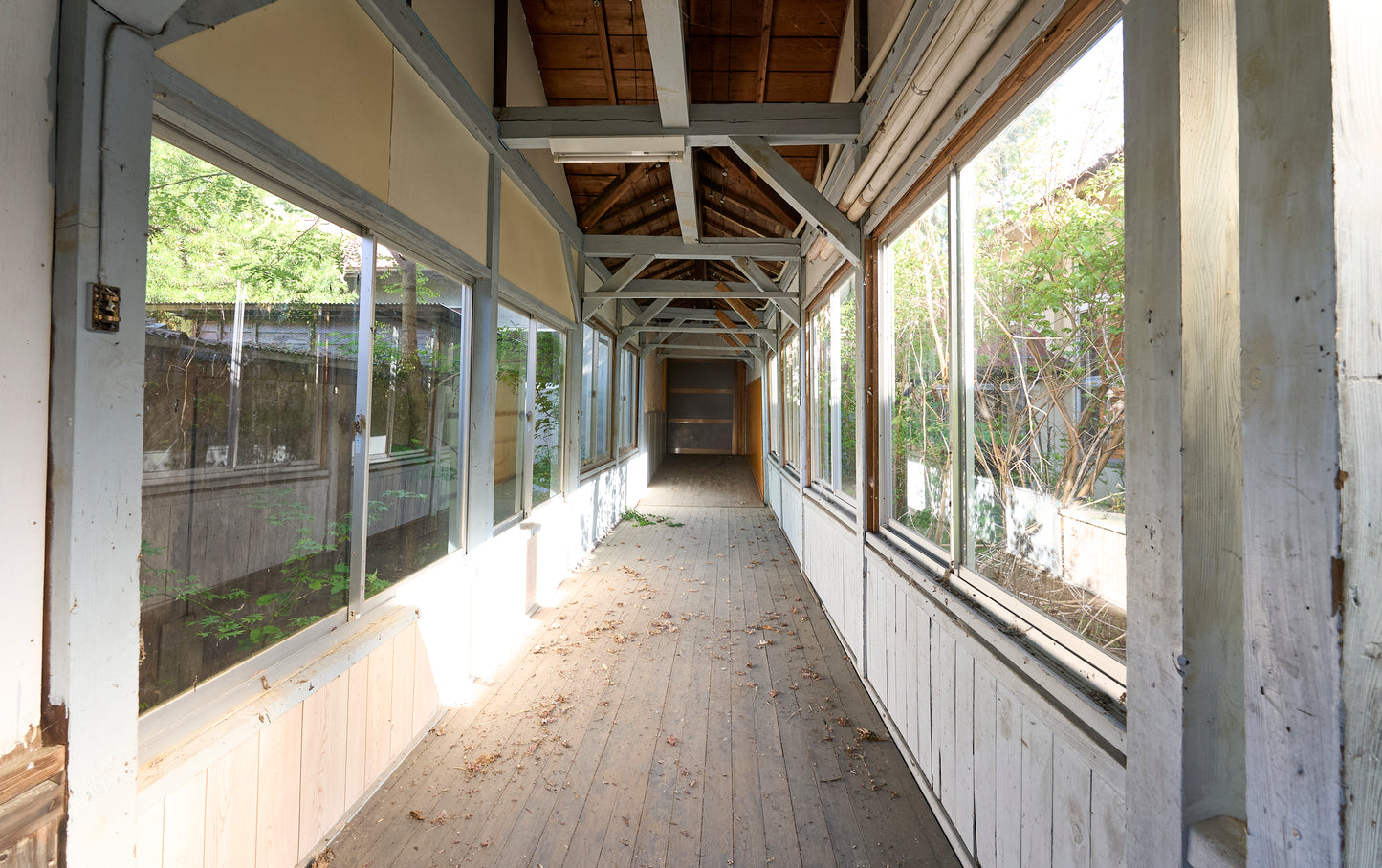 Abandoned elementary school in Kiso-machi, Nagano 