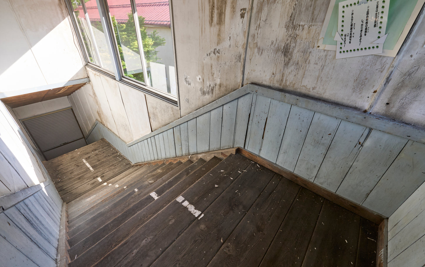 Abandoned elementary school in Kiso-machi, Nagano 