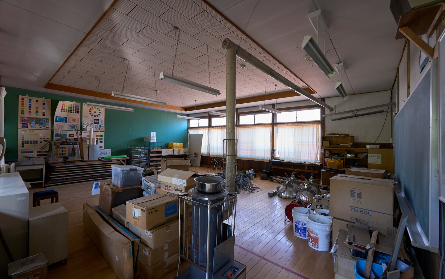 Abandoned elementary school in Kiso-machi, Nagano 