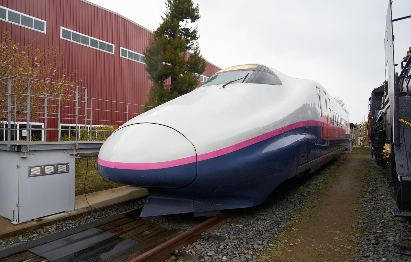 Yumenoba Shinkansen E224-127 (inside the Hirosawa City)