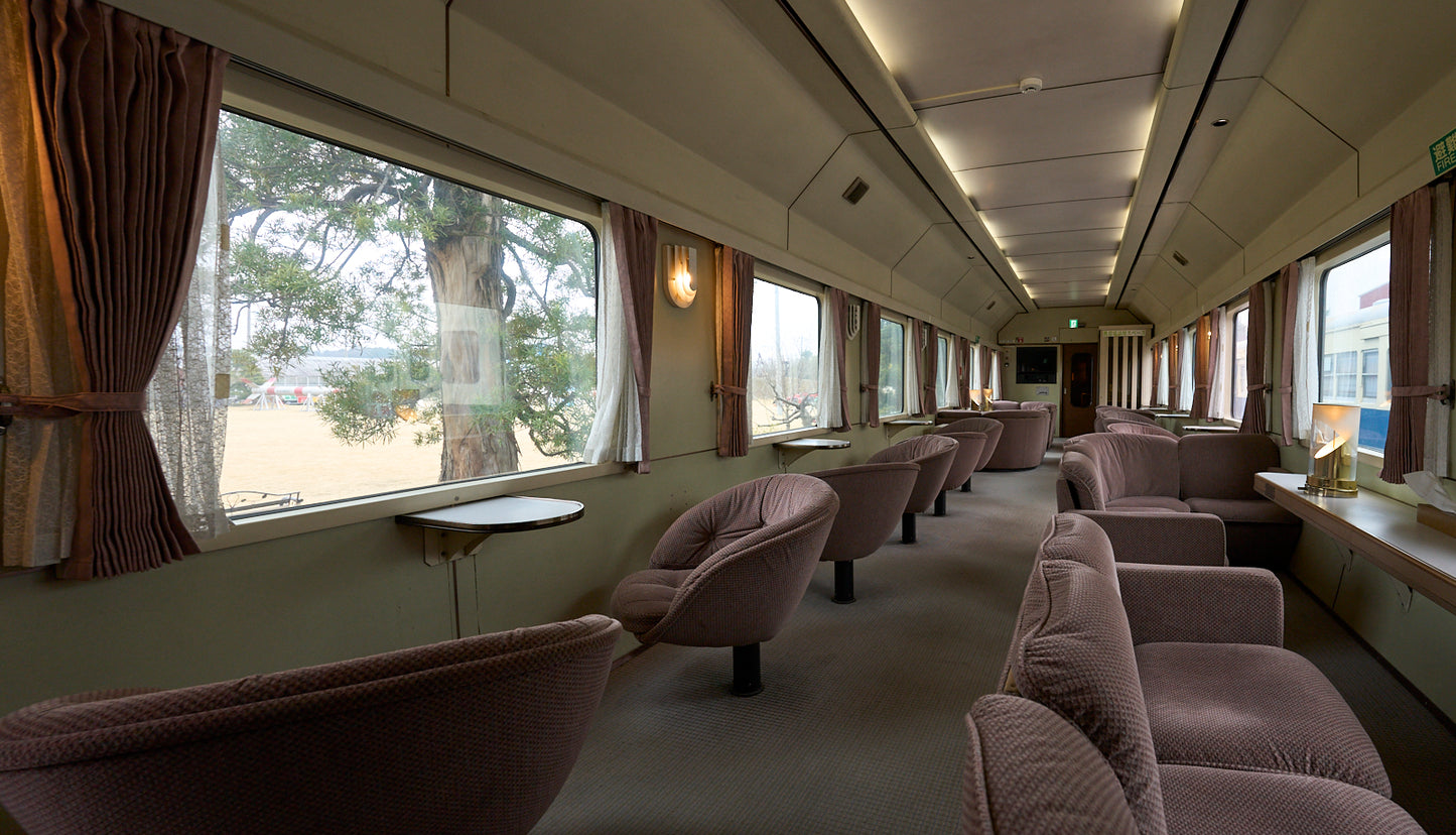 Yumenoba sleeper limited express "Hokutosei" (inside the Hirosawa City)