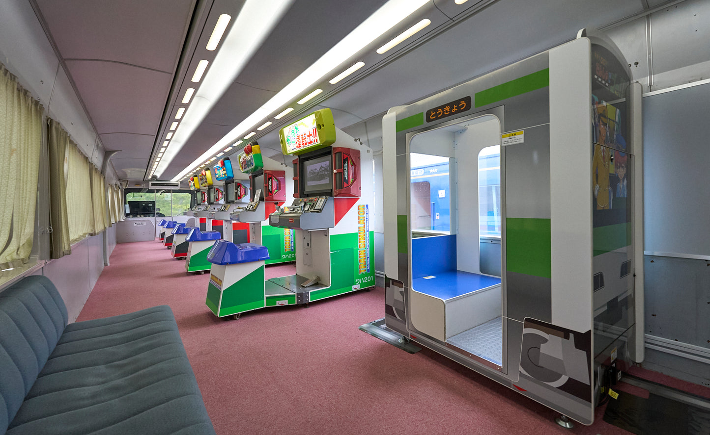 Yumenoba Shinkansen E224-127 (inside the Hirosawa City)