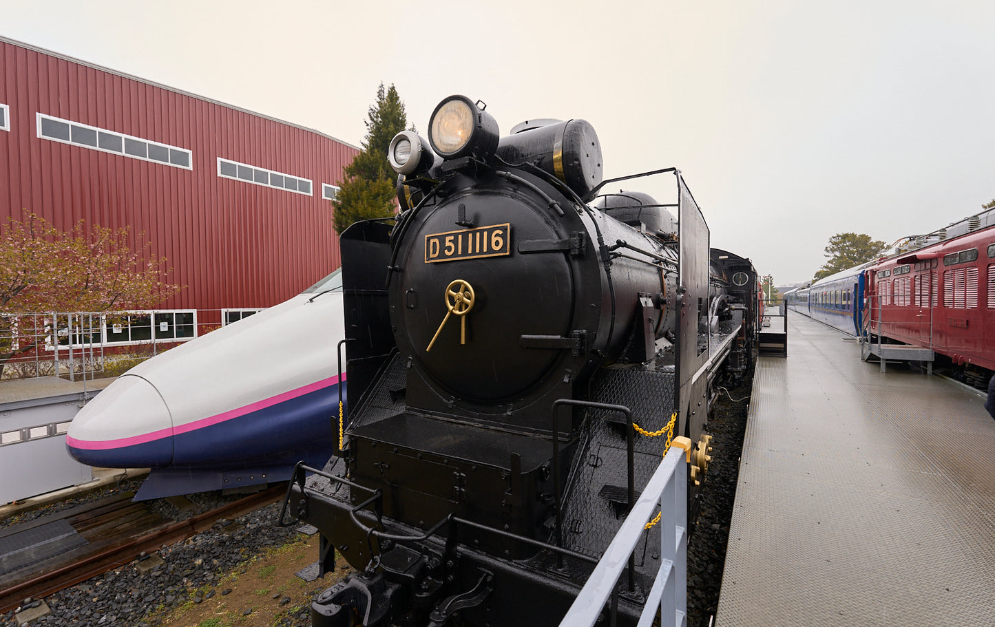 Yumenoba Steam locomotive D51-1116 (inside the Hirosawa City)