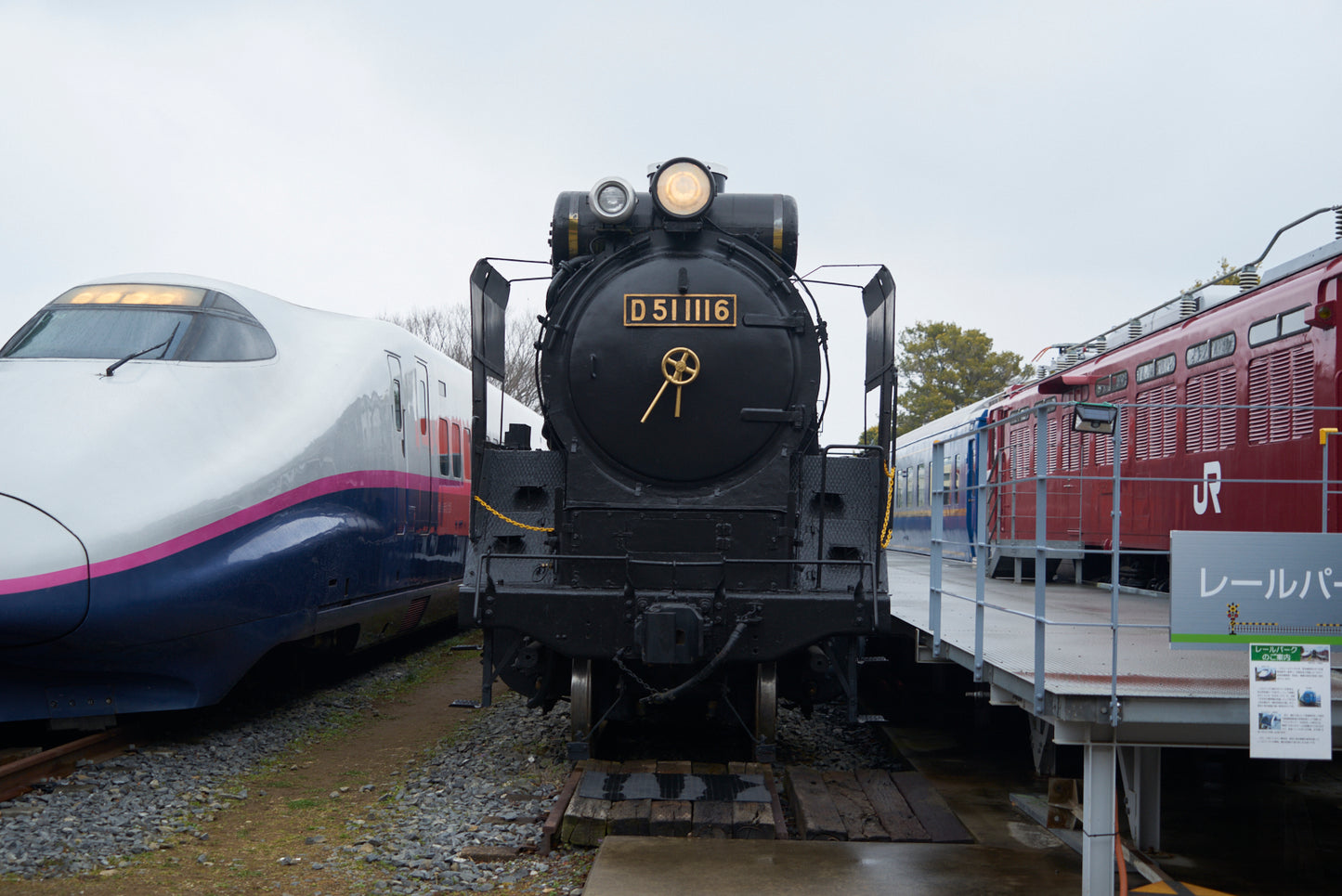 Yumenoba Steam locomotive D51-1116 (inside the Hirosawa City)