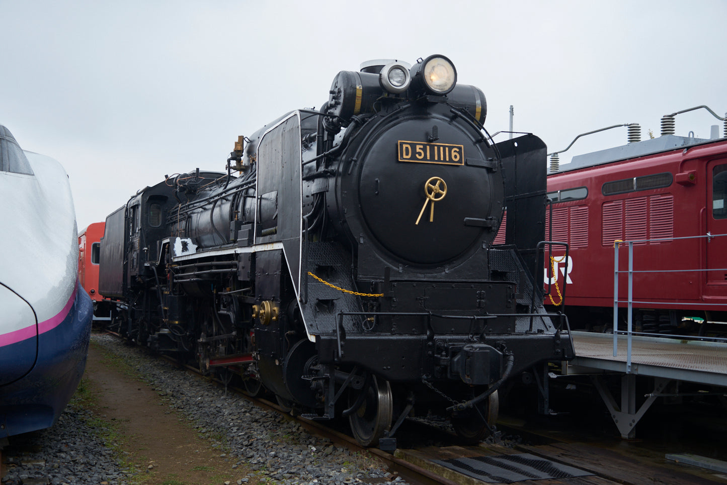 Yumenoba Steam locomotive D51-1116 (inside the Hirosawa City)