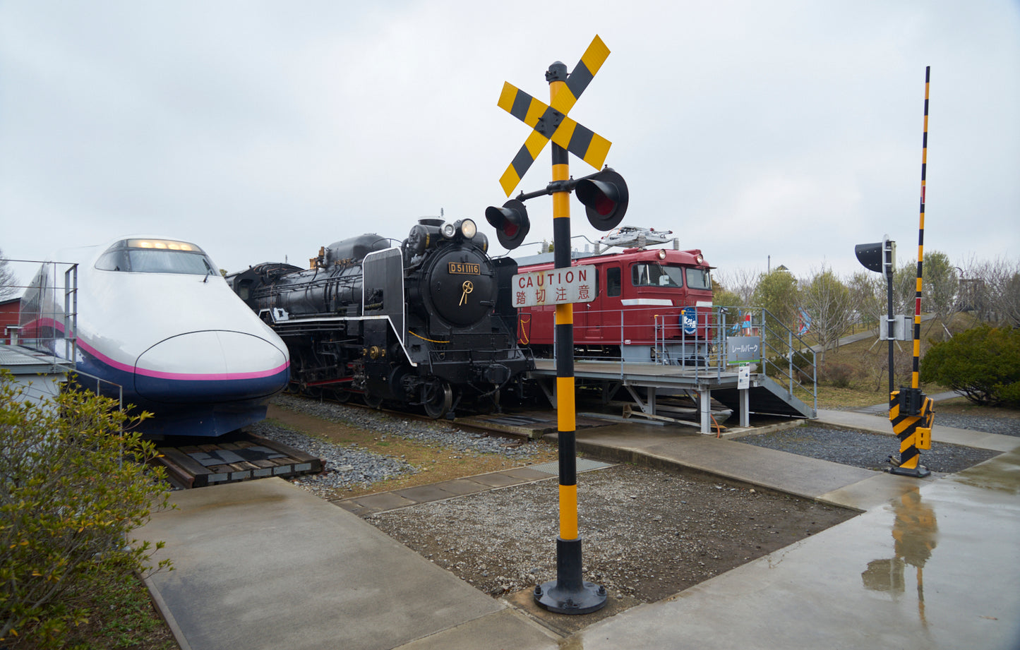 Yumenoba Steam locomotive D51-1116 (inside the Hirosawa City)